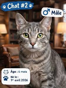 3 adorables chatons à adopter - Photo 2