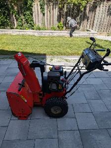 Ariens Two Stage Snow Blower 24 Inch With Electric Start READ