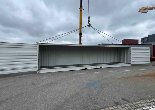 NEW 40ft Storage Container with Full Side Access | Sea Can