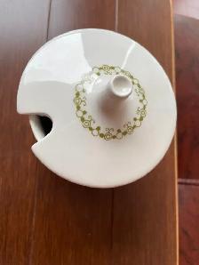 Charming Vintage Figgjo Flint Sugar Bowl –– Scandinavian 1960s - Photo 3