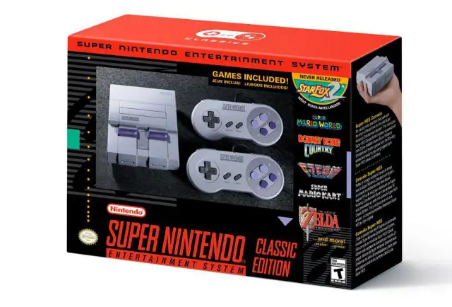 Snes mini classic edition super nintendo console