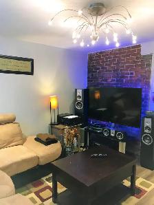Ottawa Centertown near Bank St-Lower level, 1 Bedroom EntireApt