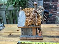 Cute Rustic Small Decorative Wooden Birdhouse ! - Photo 4