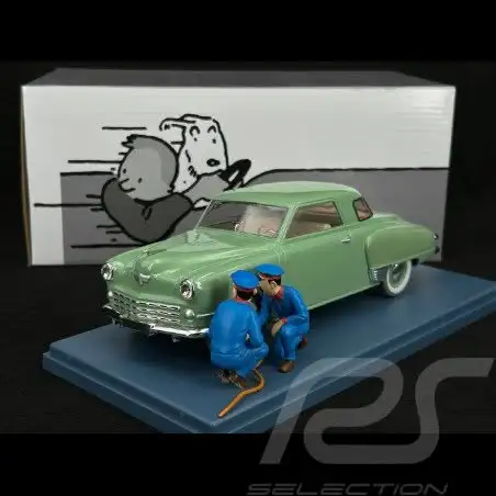 AUTO VOITURE 1/24 TINTIN # 17 LA STUDEBAKER - LIVRAISON GRATUITE