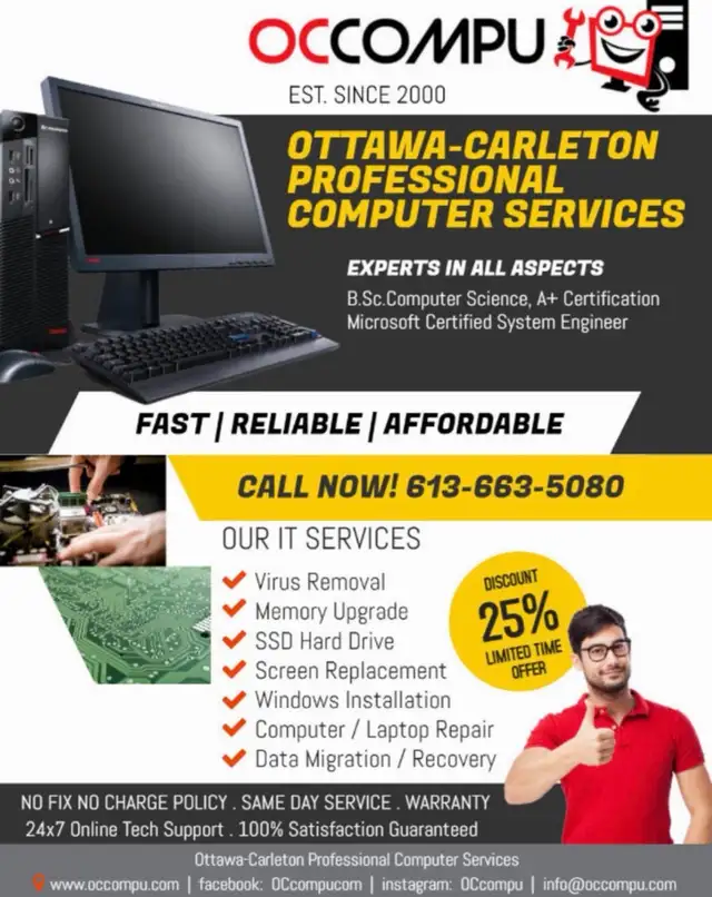 Same Day Fast Computer Repair Laptop Computer Accessories