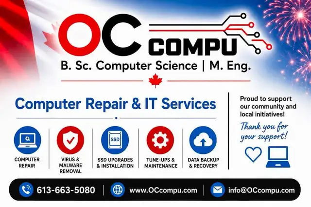 SAME-DAY COMPUTER SERVICES IN OTTAWA