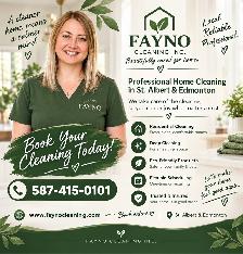 Professional House Cleaning Services in StAlbert  FAYNO Cleaning