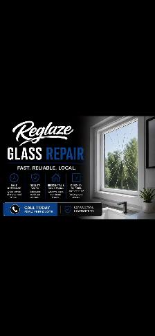 Glass Repair- Cracked or foggy glass