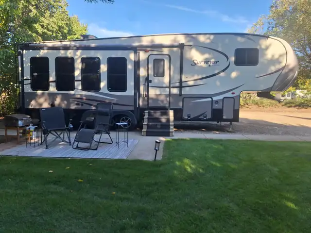 Beautiful Triple Slide 5th Wheel
