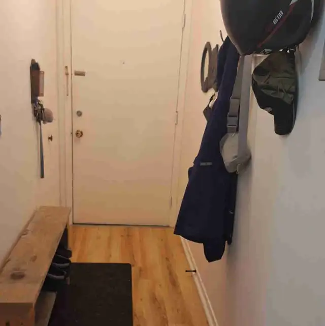 31/2 apartment 1 bedroom 1 bathroom kitchen and living room