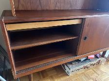Vintage Teak/Walnut Hutch - Photo 2