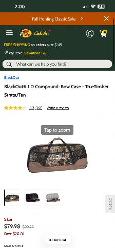 RH 55-70lbs BlackOut Compound Bow Package - Photo 7