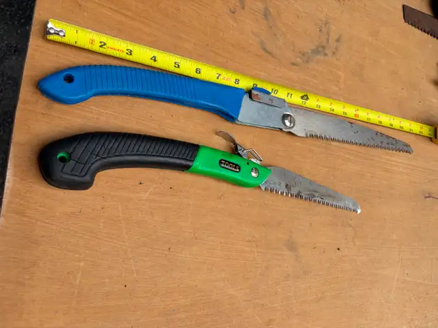 Two Folding Pruning Saws !