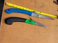 Two Folding Pruning Saws !
