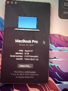 MacBook Pro 2020 M1 13" 256 GB Touch Bar - Photo 5