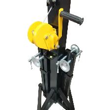 Heavy Duty Crank Stand with Outriggers Stage equipment 024373 - Photo 3