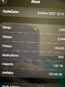 IPhone 17 Pro Max 1TB - Blue - Extended Apple Warranty - Photo 3