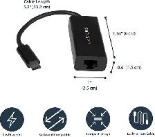 Genuine StarTech USB-C to RJ45 Gigabit Ethernet Network Adapter - Photo 4