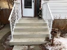 we Selling in$tall front Steps pickets Aluminum railings, deck e