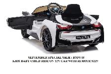 BMW I8 KIDS BABY CHILD RIDE ON 12V CAR WITH REMOTE - Photo 4