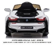 BMW I8 KIDS BABY CHILD RIDE ON 12V CAR WITH REMOTE - Photo 8