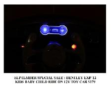 BENTLEY EXP-12 KIDS, BABY, CHILD RIDE ON 12V CAR WITH REMOTE - Photo 7