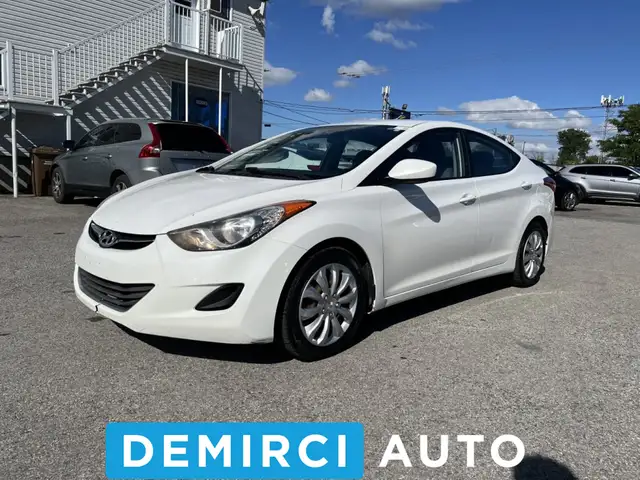 2013 Hyundai Elantra GLJAMAIS ACCIDENTEESieges chauffantes