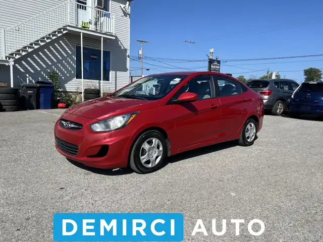 2013 Hyundai Accent GLSIEGES CHAUFFANTS