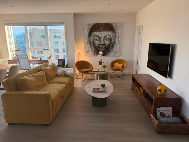 COUP DE CŒUR – 4½ AlterEGO Brossard | Vue, lumière et 1 160 pi²