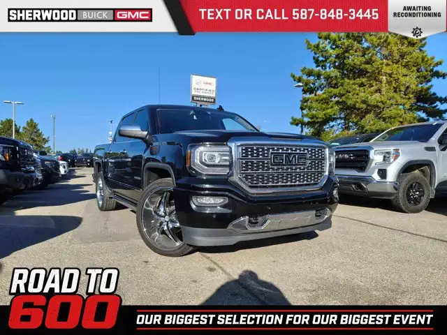 2017 GMC Sierra 1500 Denali 6.2L | Aftermarket 24in Helo Wheels