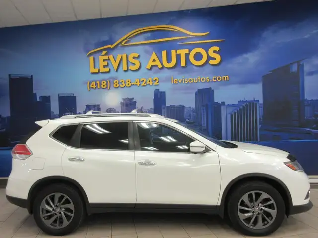 NISSAN ROGUE 2016 SL AWD GPS NAVIGATION TOIT PANORAMIQUE CAMÉRA