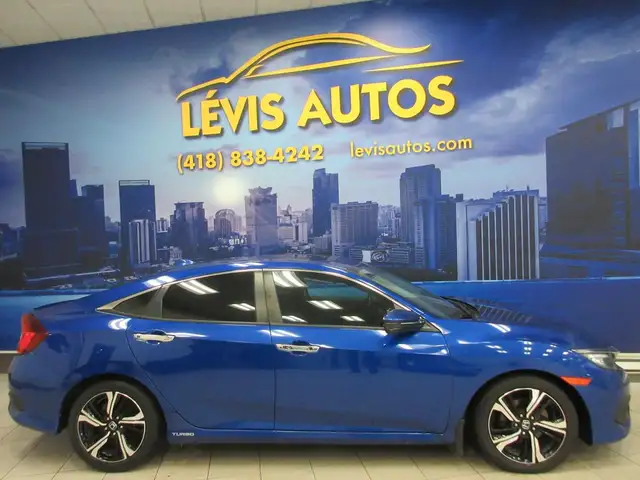 HONDA CIVIC 2018 TOURING EDITION TURBO GPS NAVIGATION TOIT OUVRA