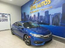 HONDA CIVIC 2018 TOURING EDITION TURBO GPS NAVIGATION TOIT OUVRA - Photo 3