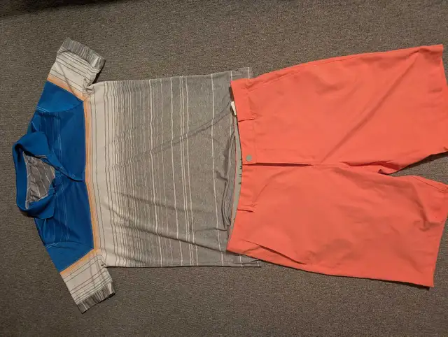 Puma Golf Shirt and Shorts Set