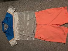 Puma Golf Shirt and Shorts Set