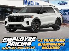 2027 Ford Explorer ST-Line | 300A: PREMIUM PACKAGE | STREET PACK