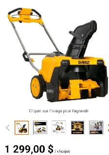 souffleuse dewalt