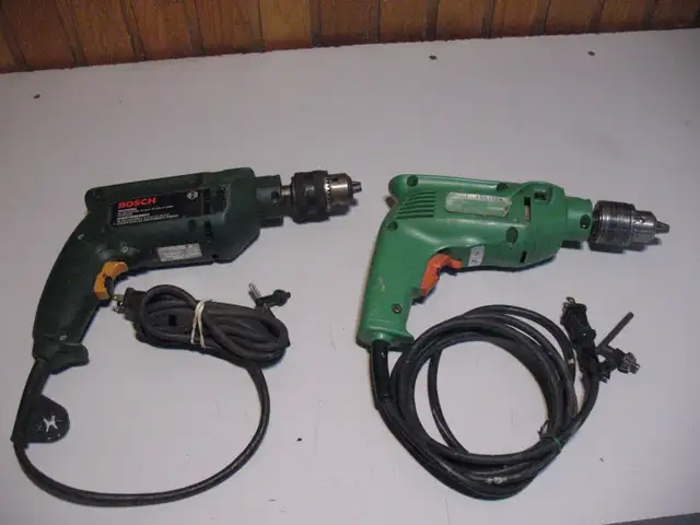 BOSCH and HITACHI Corded Electric HAMMERDRILLS