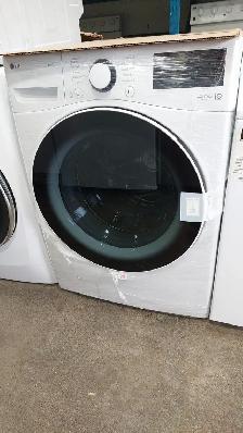 LG Front Load Washer – 27' White Open Box - Photo 4