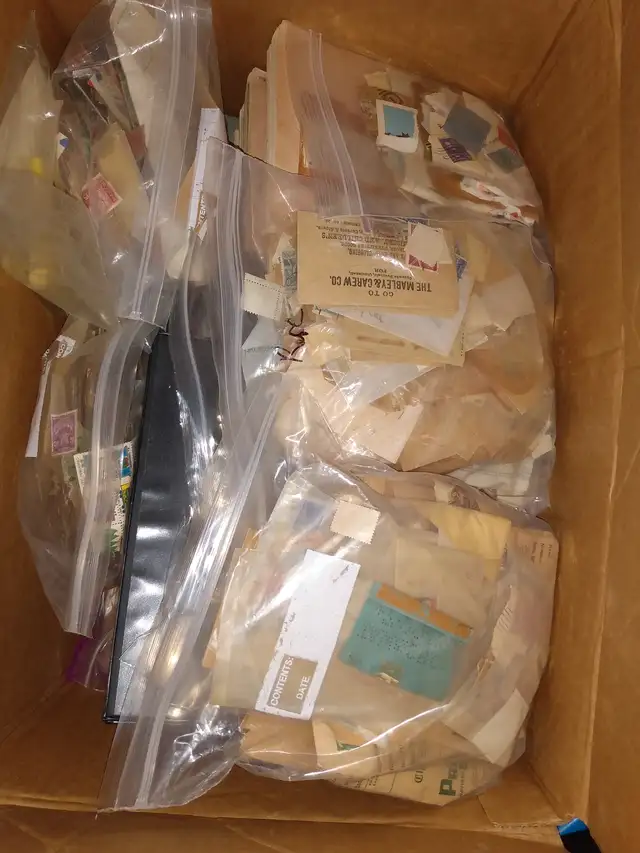 Collection of  Old Antique Stamps