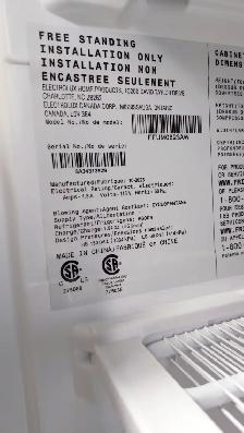 Frigidaire 6 Cu Ft Upright Freezer – Brand New - Photo 2