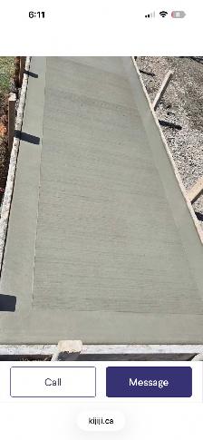 Concrete pads jobs wanted