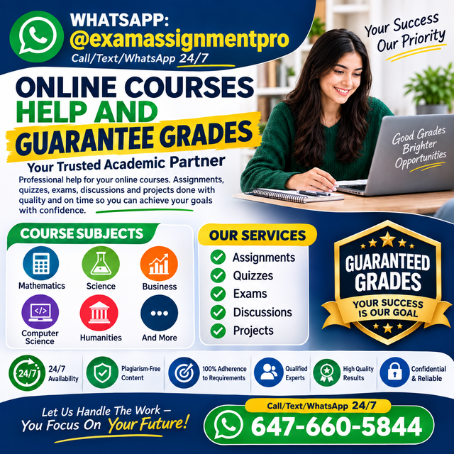 Online Programs Diploma Help All 100% Pass All College Exam Help