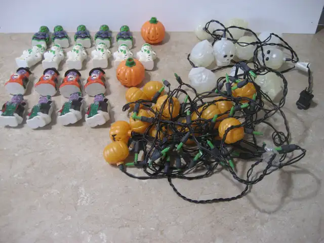 Halloween mini lights and covers