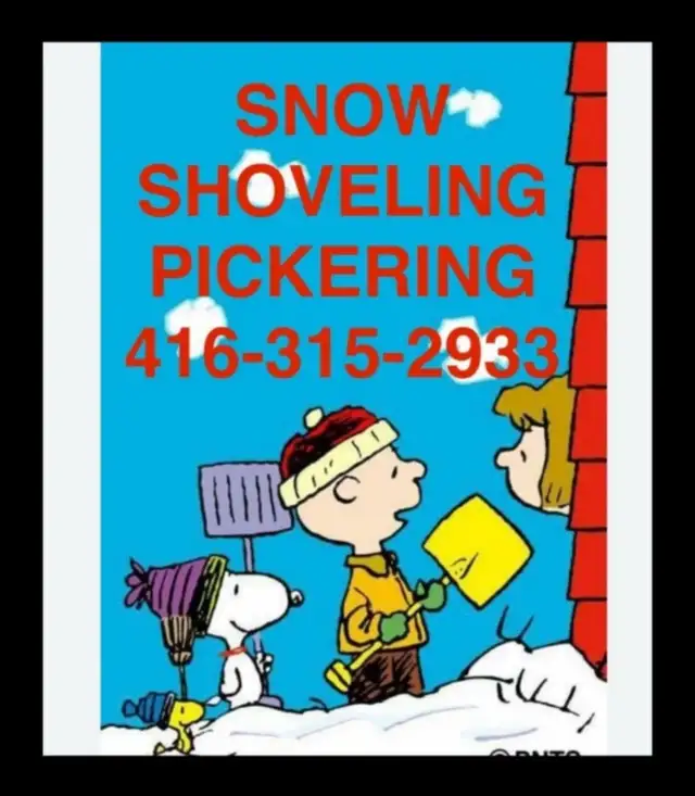 SNOWBLOWER SHOVEL DRIVEWAY PICKERING