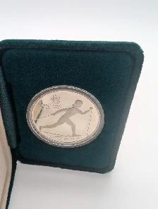 (B5421) 1988 Calgary Winter Olympics $20 Sterling Silver Proo... - Photo 2