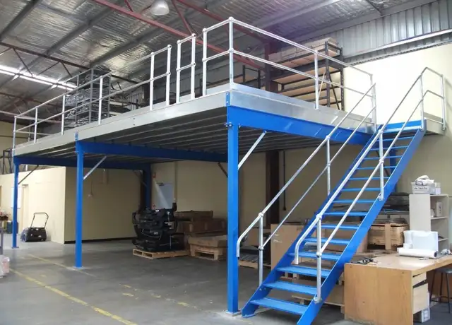 RAISED STORAGE PLATFORM | STRUCTURAL MEZZANINE | INDUSTRIAL