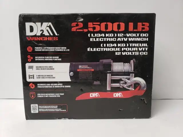 (9923268) DKA C2500N Winch - 2500Lbs