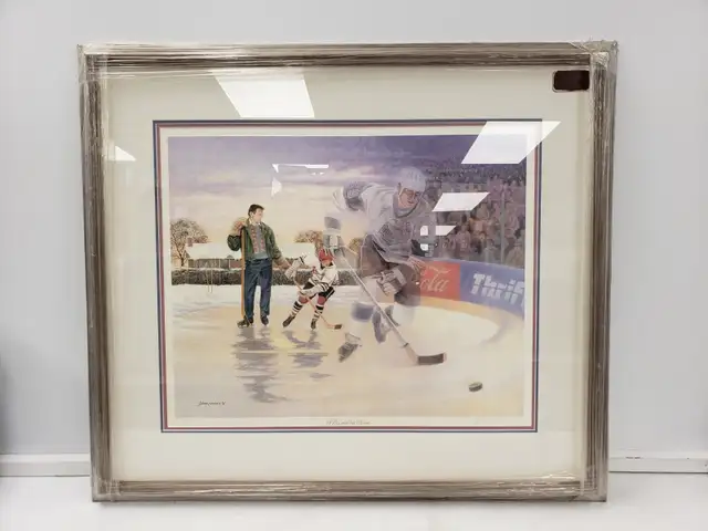 (9916972) James Lumbers - A Boy and His Dream - Print