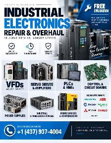 Industrial Electronics Repair and Overhaul - Free evaluation